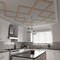 Ekena Millwork 638W x 638H x 14T Large Fowler Decorative Fretwork Wood Ceiling Panels, Red Oak CELW60X60X0250FLRRO - alternate 6
